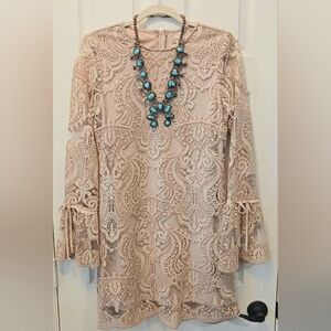 ALTERD STATE Elegant Lace Dress sz M